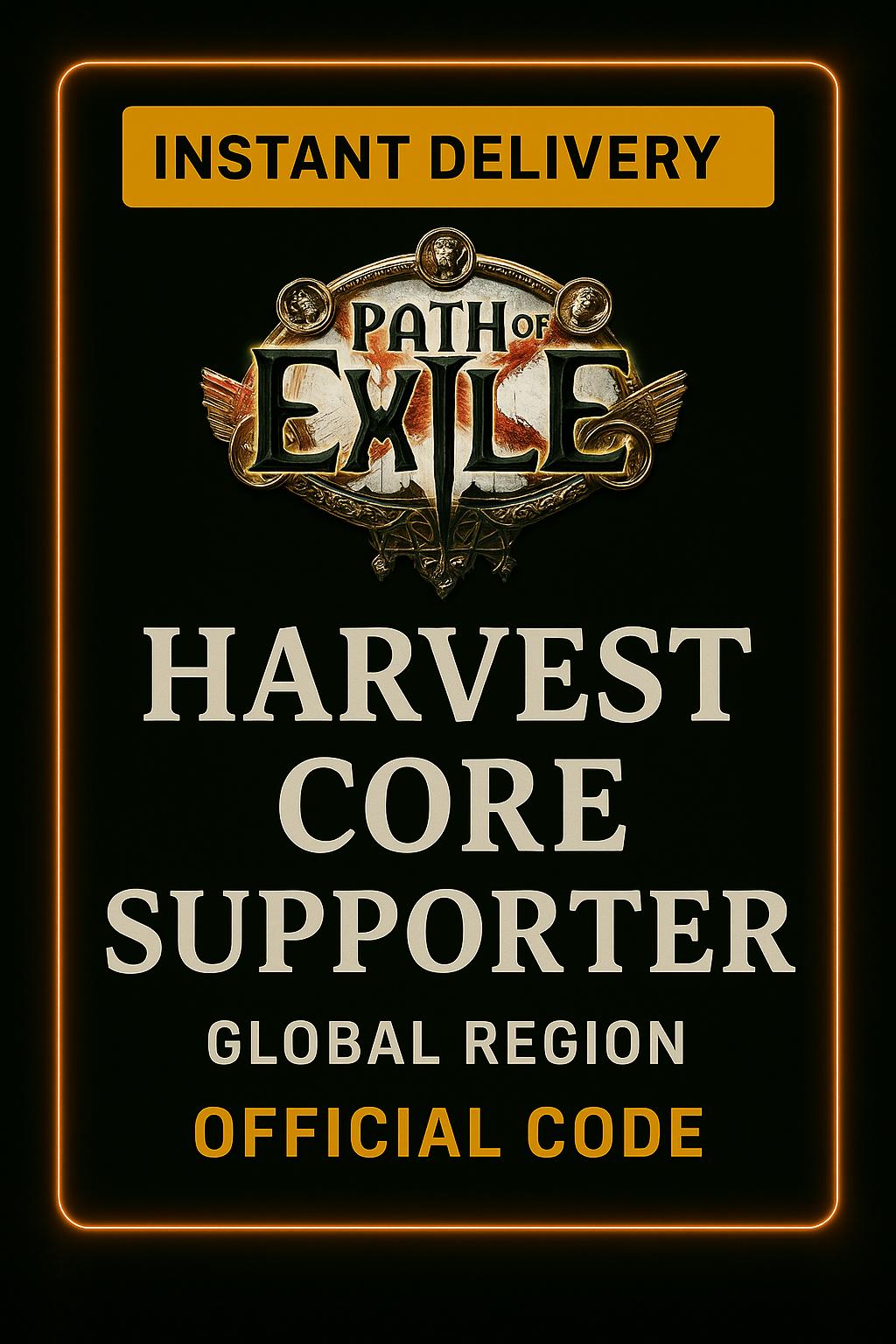 Path of Exile Harvest Core Supporter