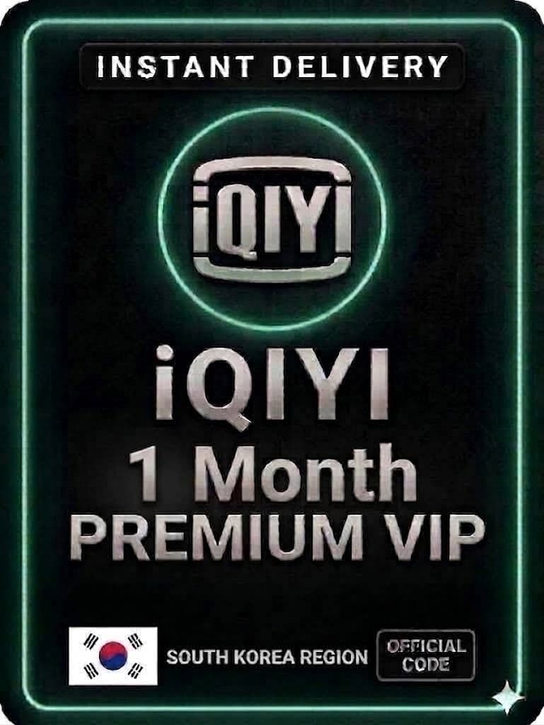 iQIYI 1 Month Premium VIP South Korea