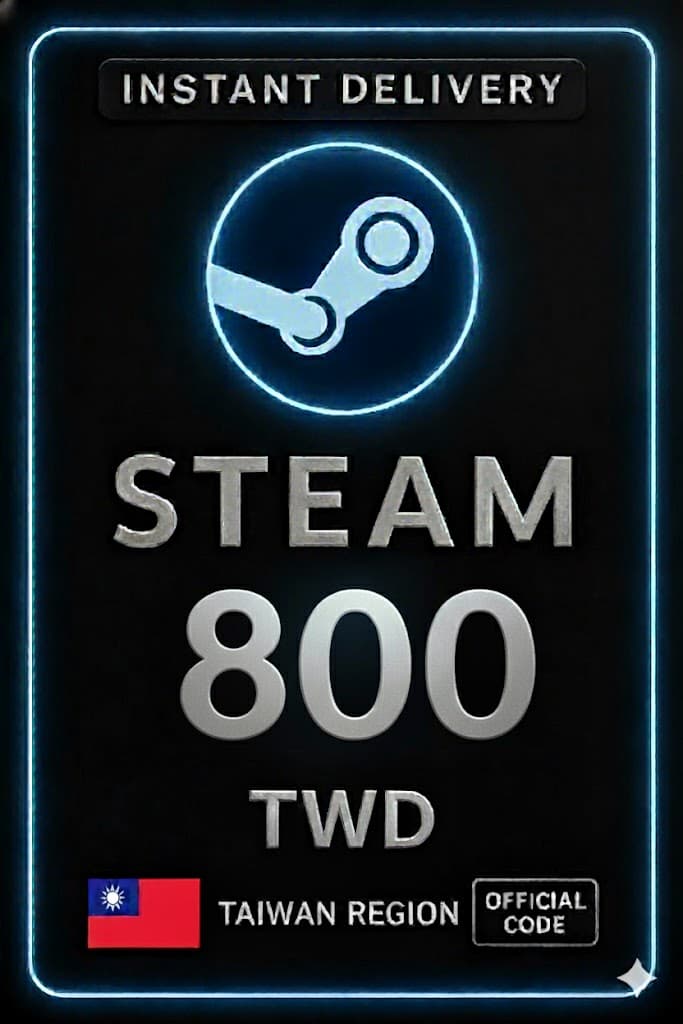 Steam Wallet Թայվան 800 TWD