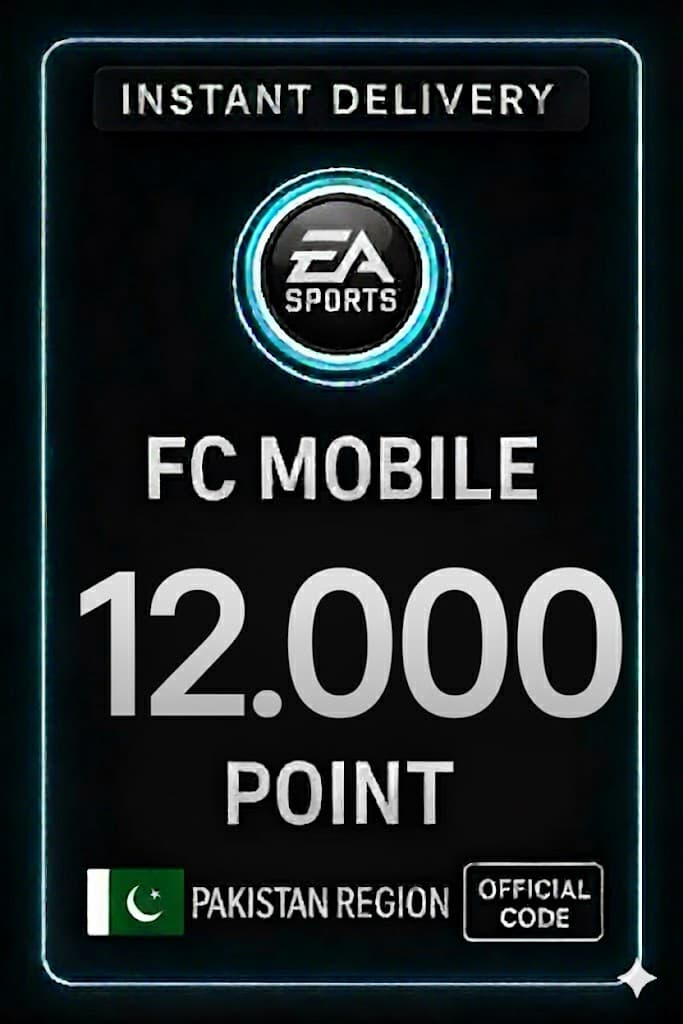 FC Mobile 12000 Փունտ - Պակիստան