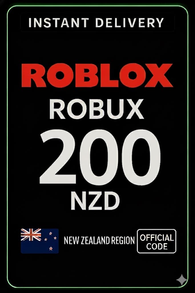 Roblox 200 NZD խաղի քարտ (ՆԺ)