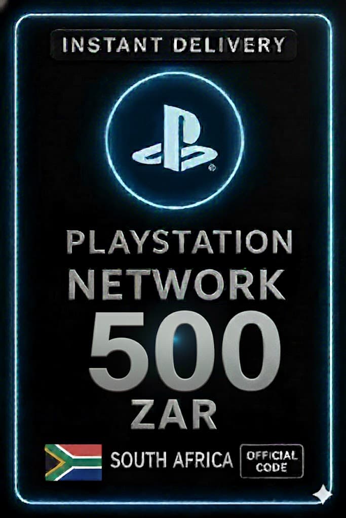 Playstation PSN Kort 500 ZAR ZA