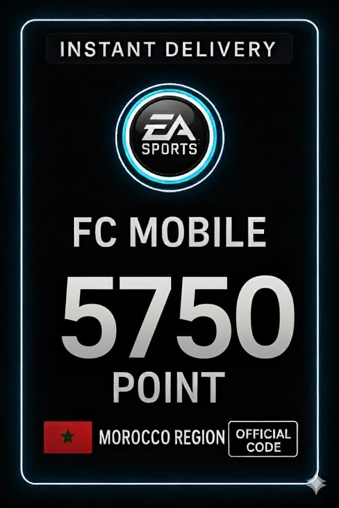 FC Mobile 5750 միավոր Նվեր Քարտ - Մարոկո