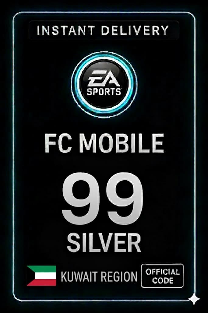 FC Mobile 99 Күміс Сыйлық картасы - Кувейт