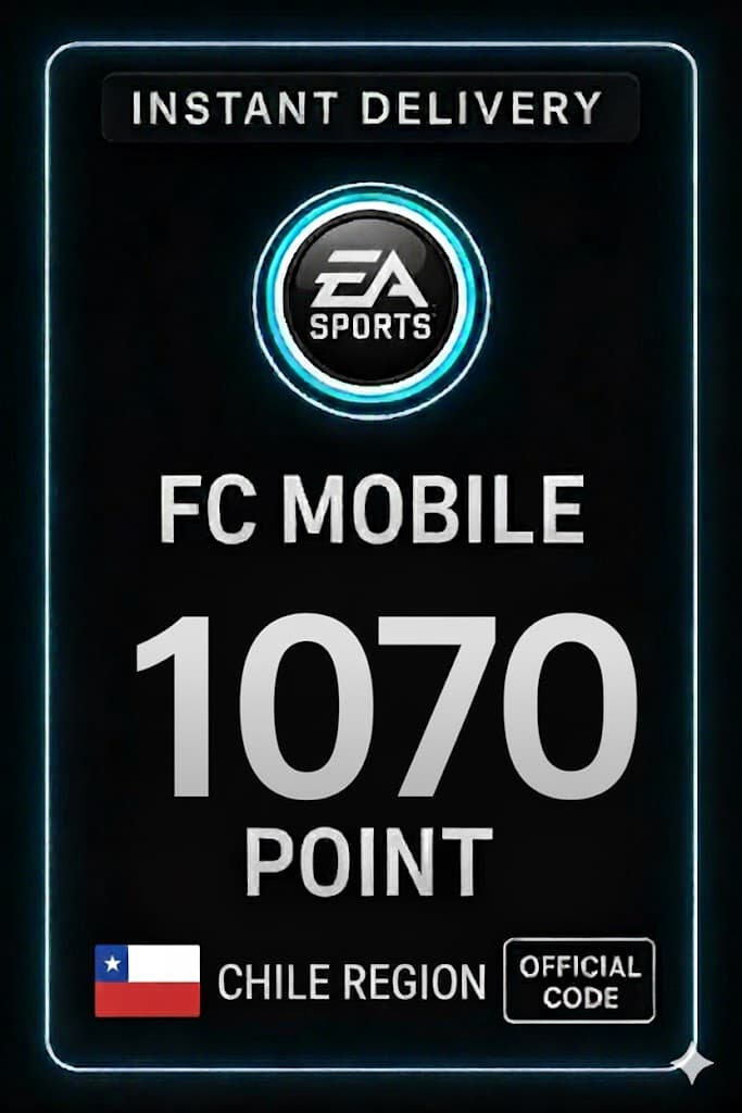 FC 모바일 1070 포인트 기프트 카드 - 칠레