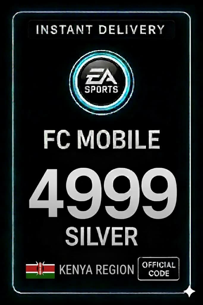 FC Mobile 4999 Ezüst Ajándékkártya - Kenya