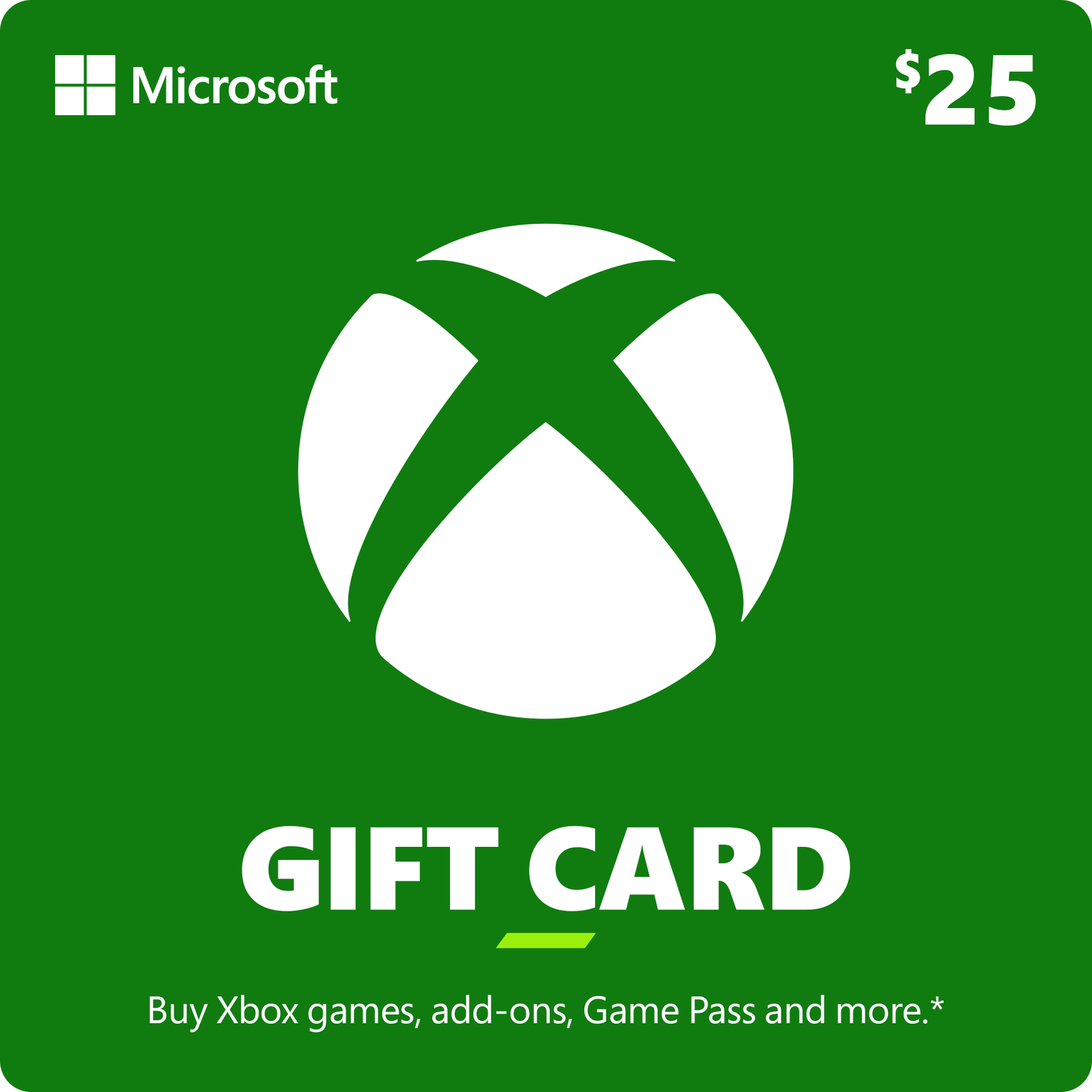 Xbox Ajándékutalvány Egyesült Arab Emírségek - 25$ - 99 AED