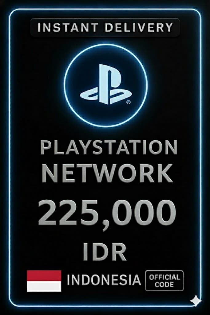 Kartu PSN PlayStation 225.000 Rp (ID)