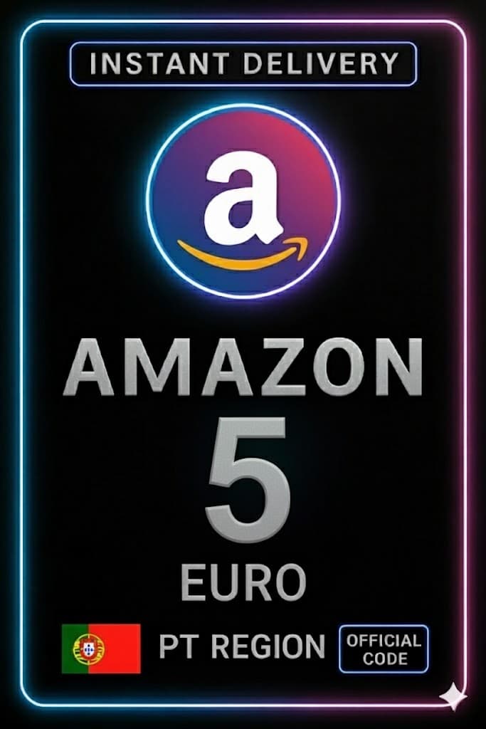 כרטיס מתנה של אמזון - פורטוגל 5 €