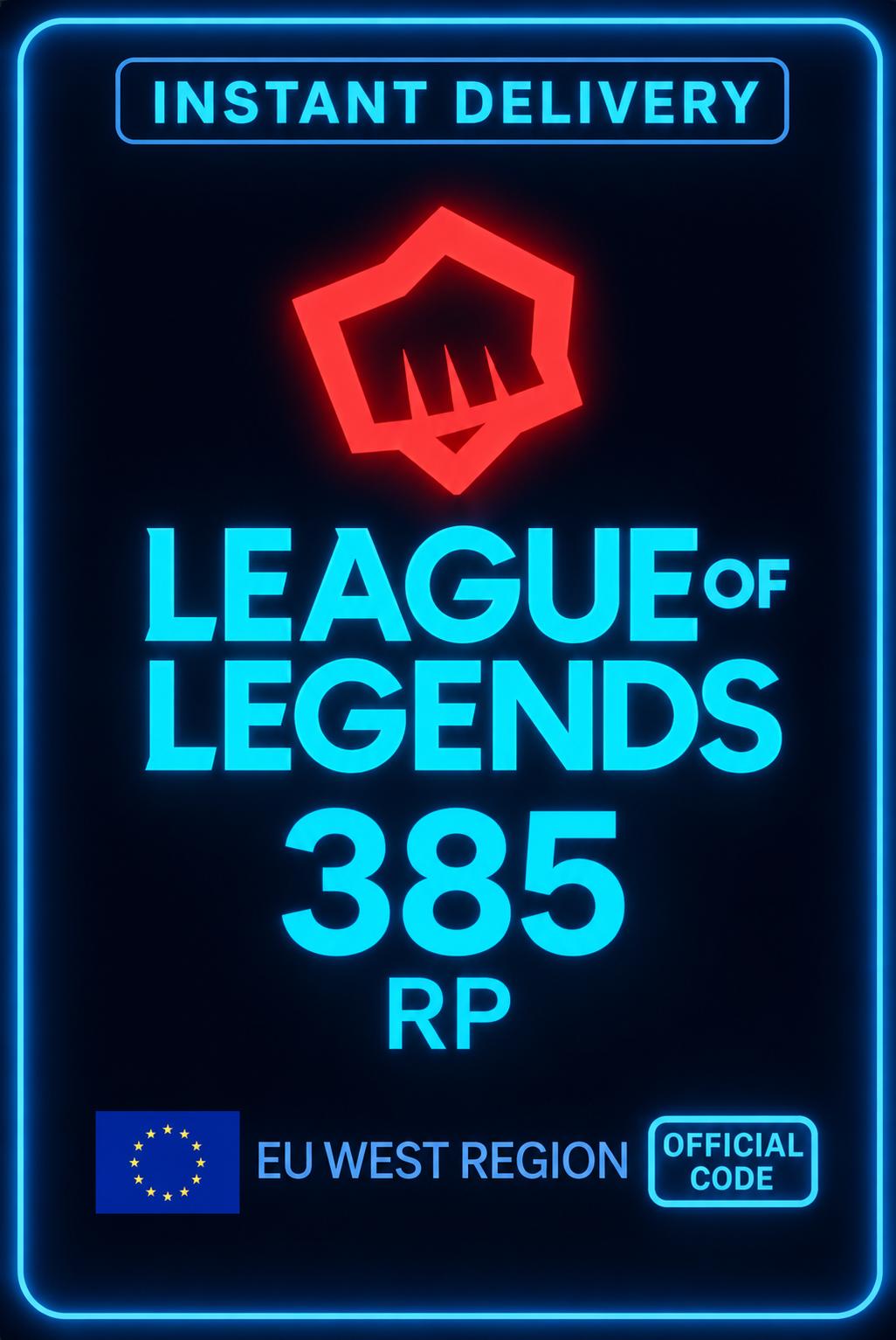 League of Legends - 385 RP (EU West Server)