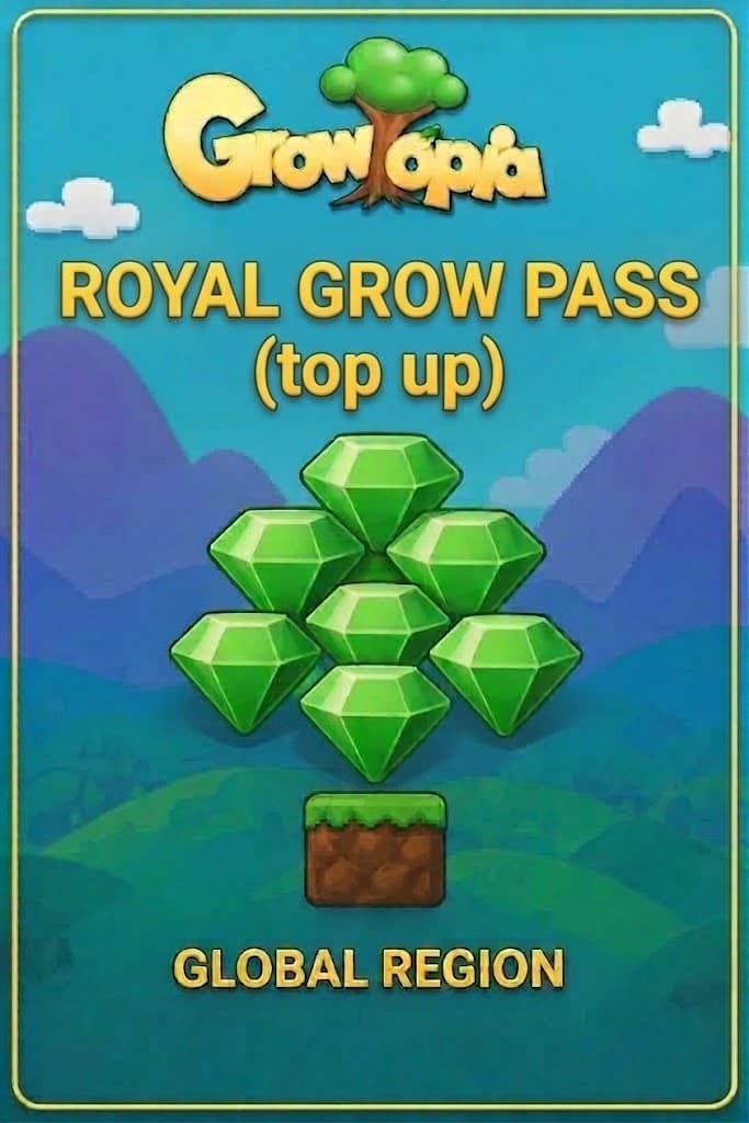 Growtopia - Royal Grow Pass (Top-Up)