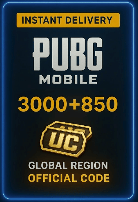 PUBG Mobile - 3000+850 UC