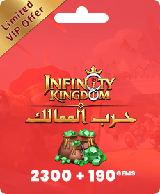 Infinity Kingdom - 2300+190 Gemas (INT)