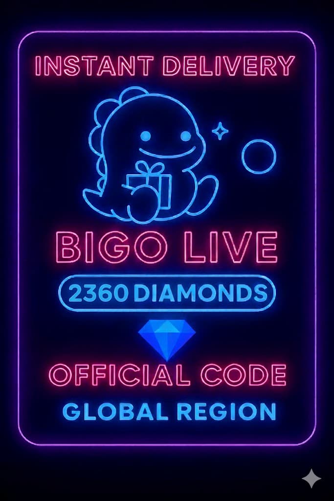 Bigo Live - 2360ダイヤモンド（グローバル）