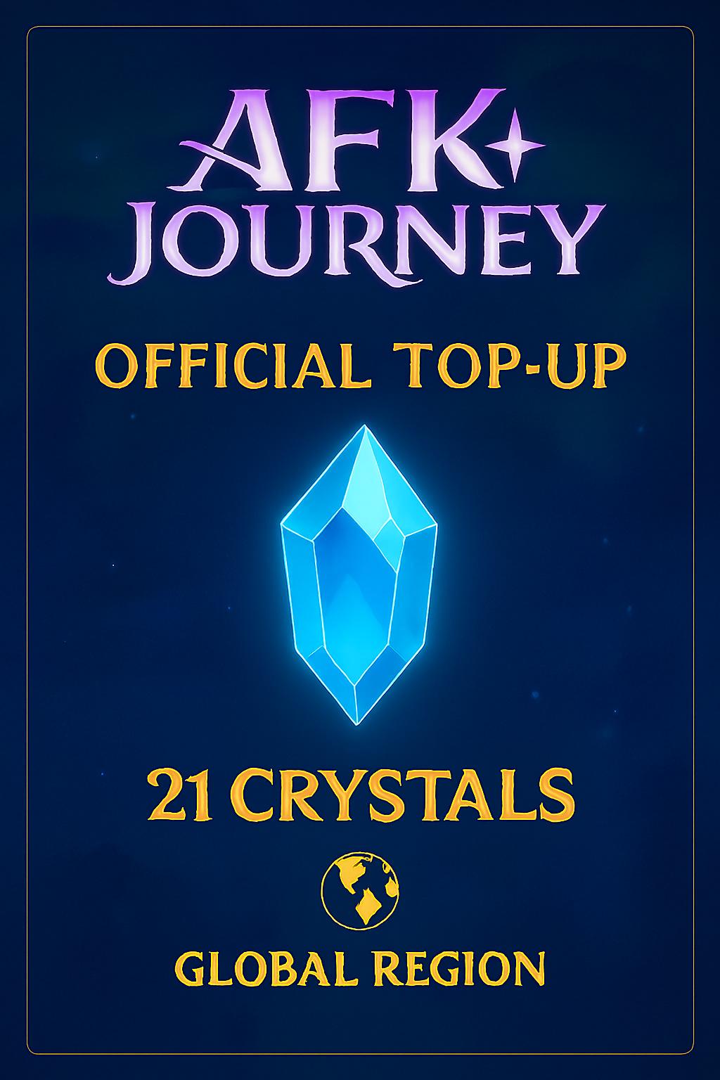 AFK Journey - 21 Dragon Crystals (Top-Up)