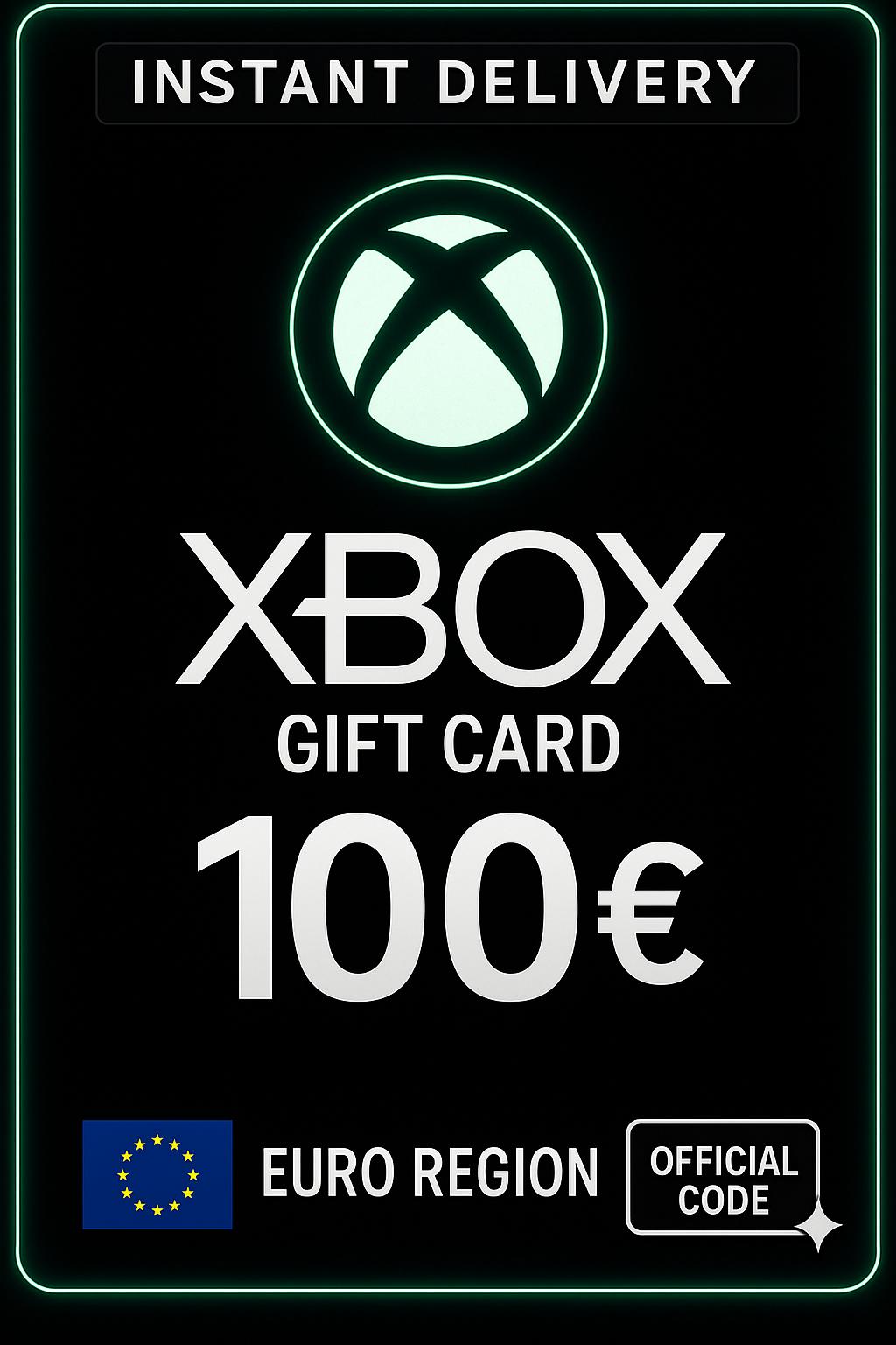 Tarjeta de regalo Xbox Live 100 euros