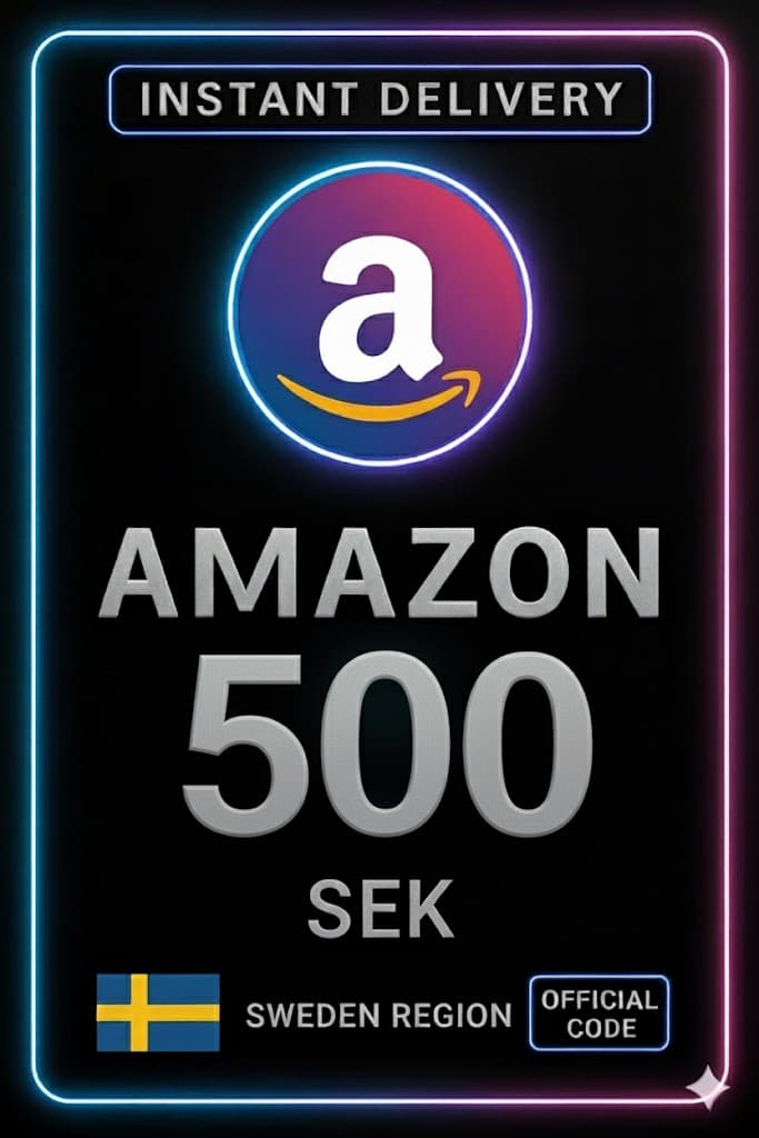 Amazon Ajándékutalvány - Svédország 500 SEK