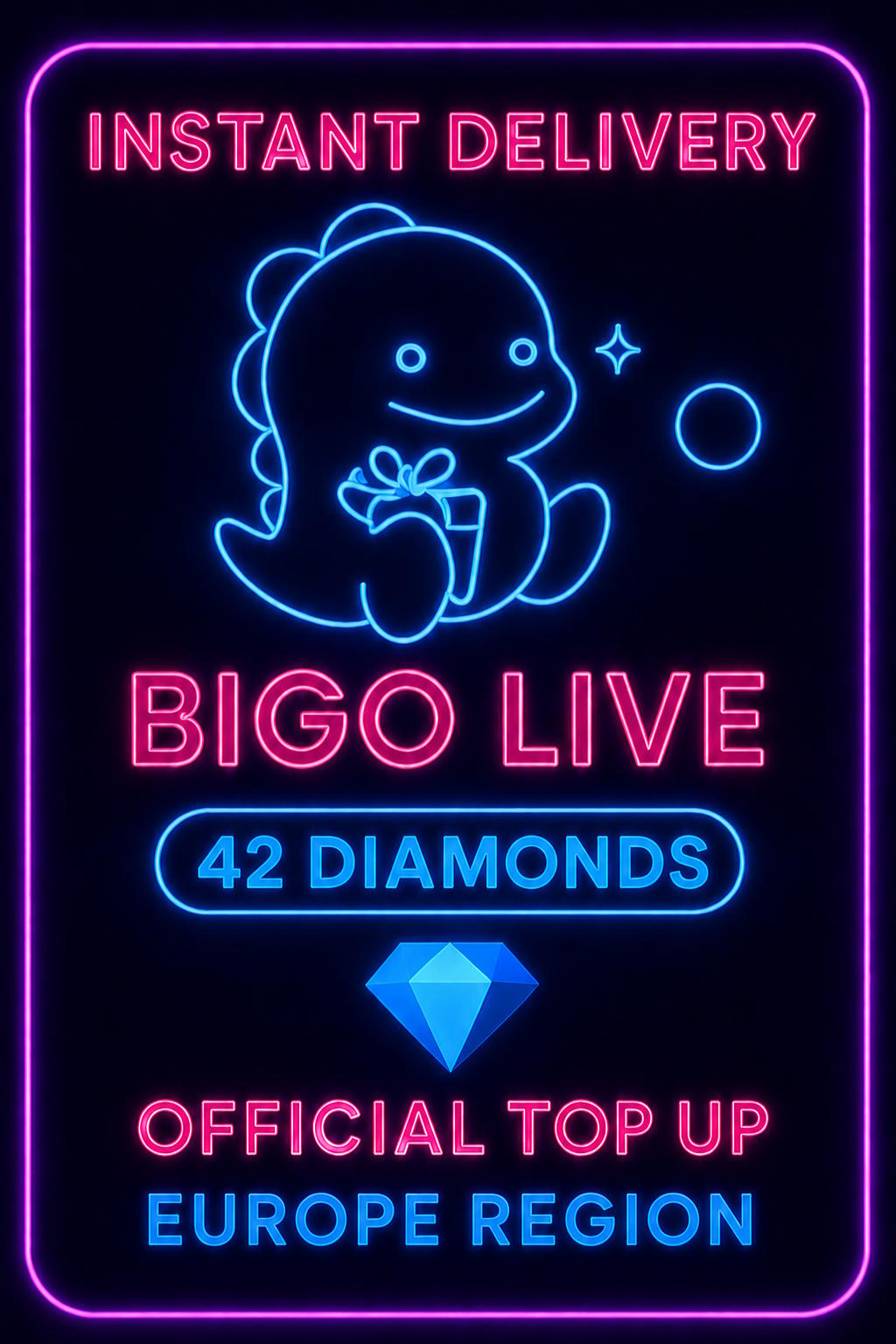 Bigo Live - 42 Diamonds (Top-Up) (EU)