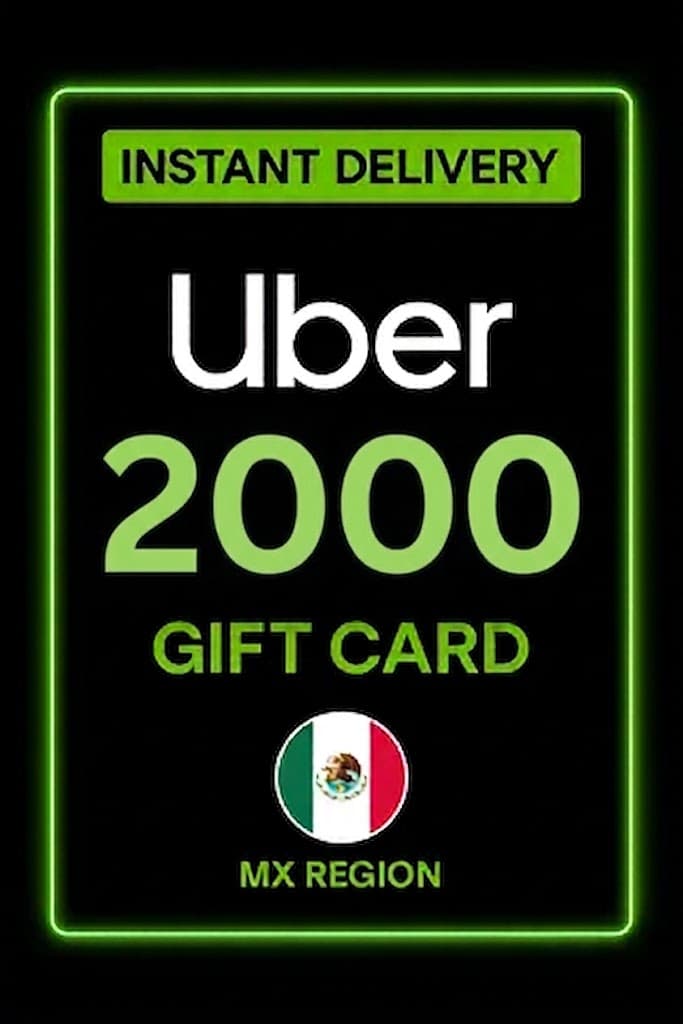 Uber Gift Card - 2000 MXN