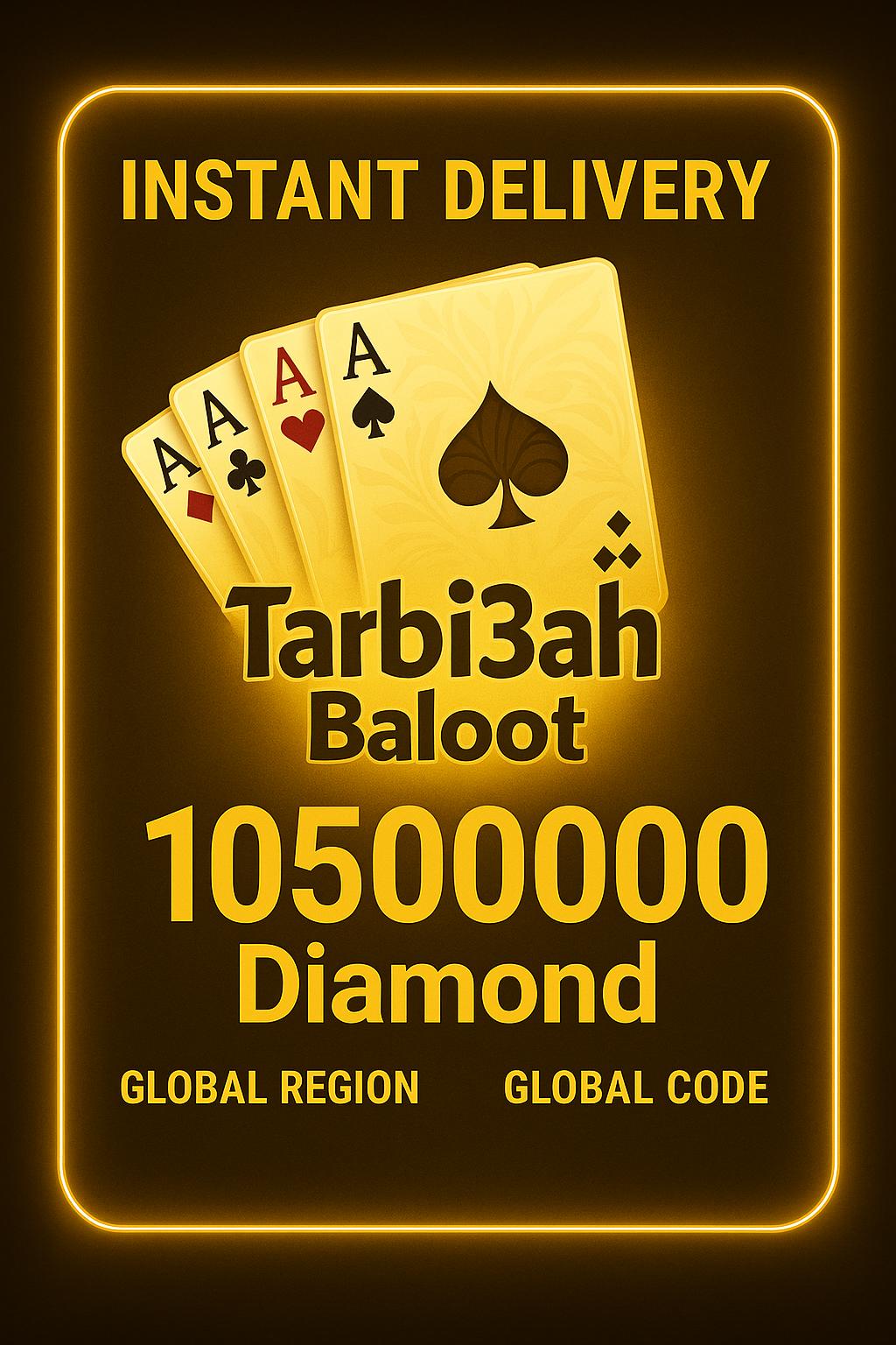 Tarbi3ah Baloot 10500000 Diamant