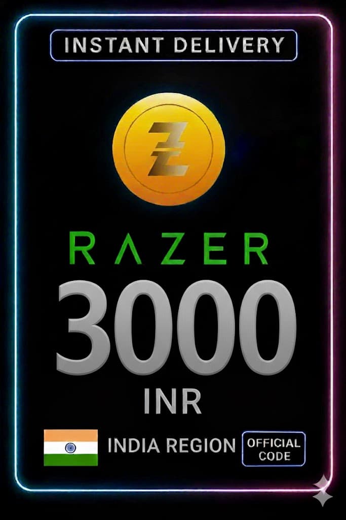 Razer Gold Ινδία INR 3000