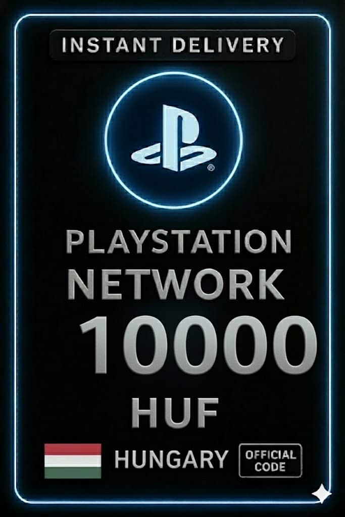 PSN քարտ Հունգարիա - 10000 HՖ