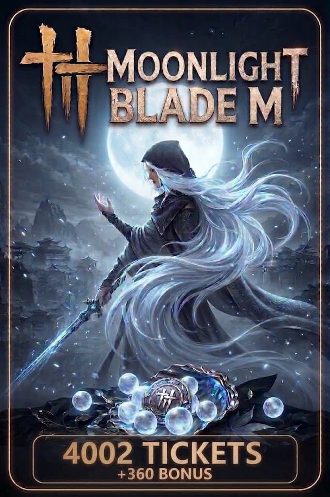 Moonlight Blade M 4002 Ticket + 360 Bonus Top-Up