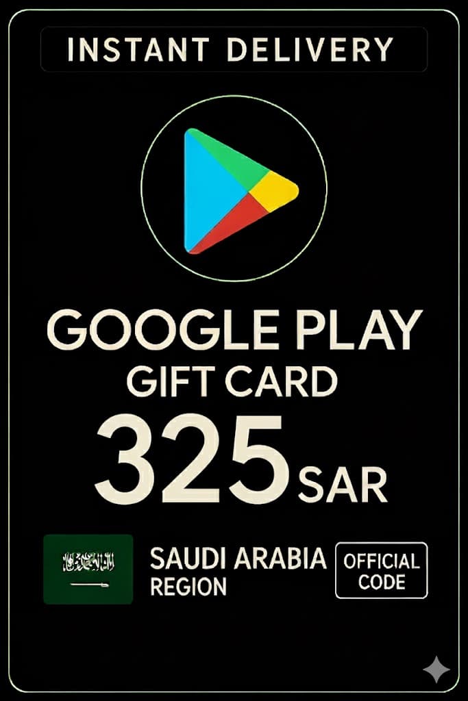 Google Play Gift Card - Saudi Arabia SAR 325