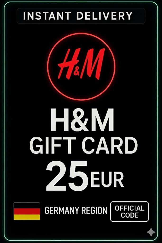 H&M Gift Card 25 EUR