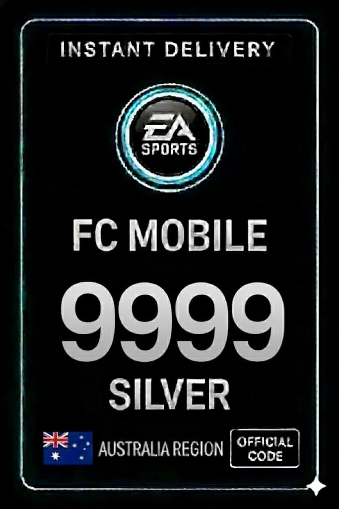 FC Mobile 9999 Ezüst Ajándékkártya - Ausztrália
