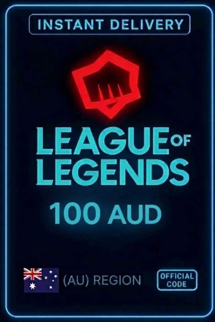League of Legends 100 AUD RP Gift Card