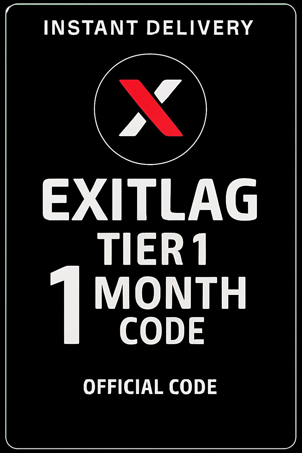Exitlag 1 mjesec (Tier 1) Provjerite opis za ograničenja regije.
