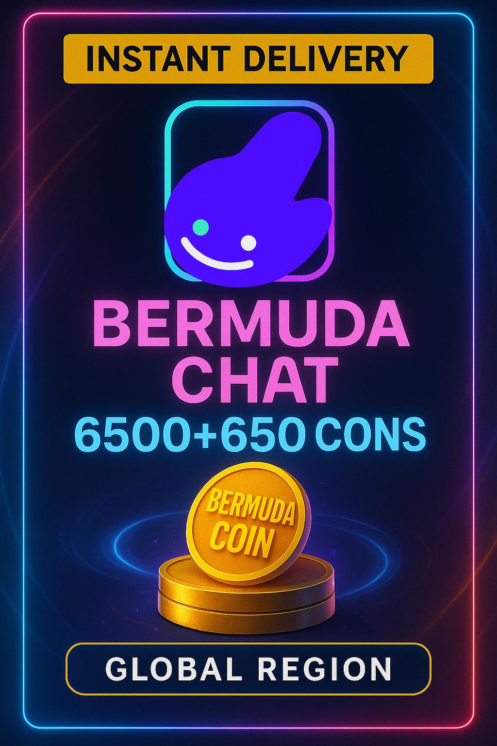 Bermuda 6500 + 650 Coins Aufladung (Global)