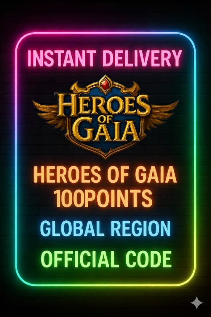 Heroes Of Gaia 100 Points