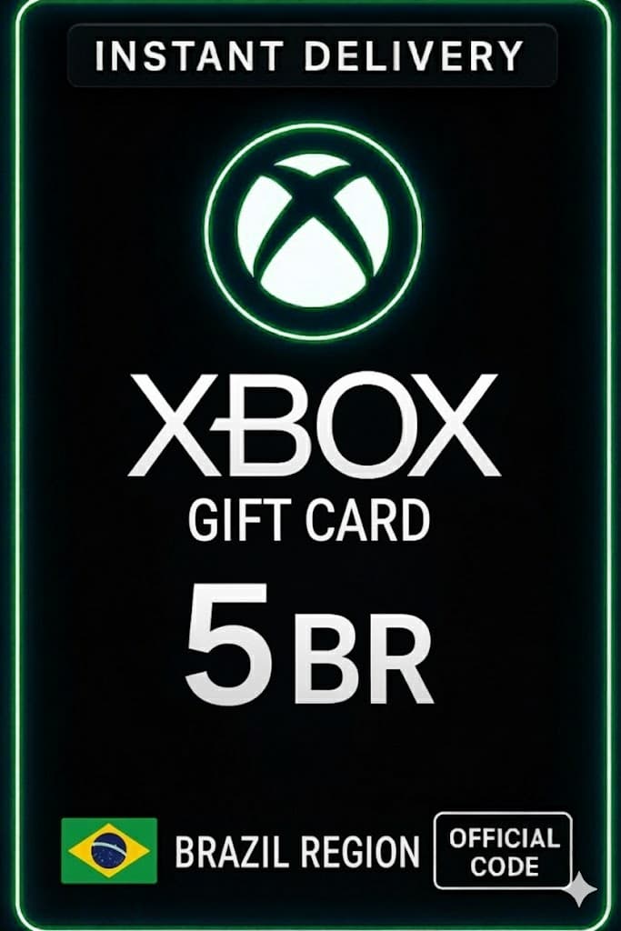 Tarjeta Regalo XBox Brasil - BR $5