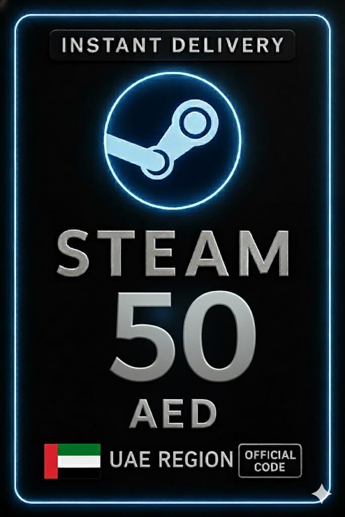 스팀 지갑 코드 50 AED (UAE)