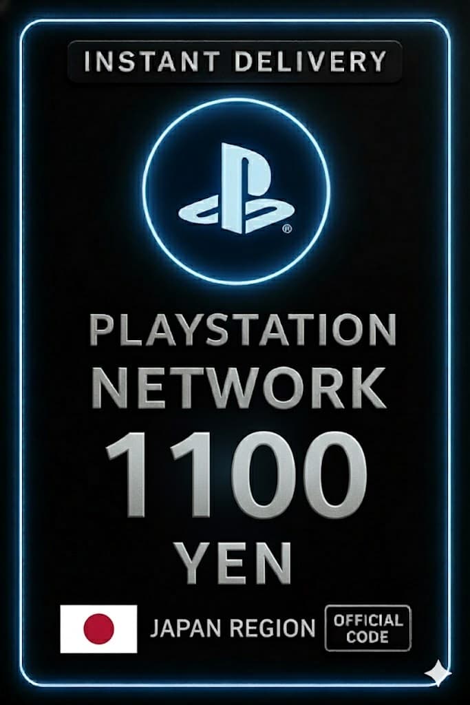 PSN картасы 1100 йен JP