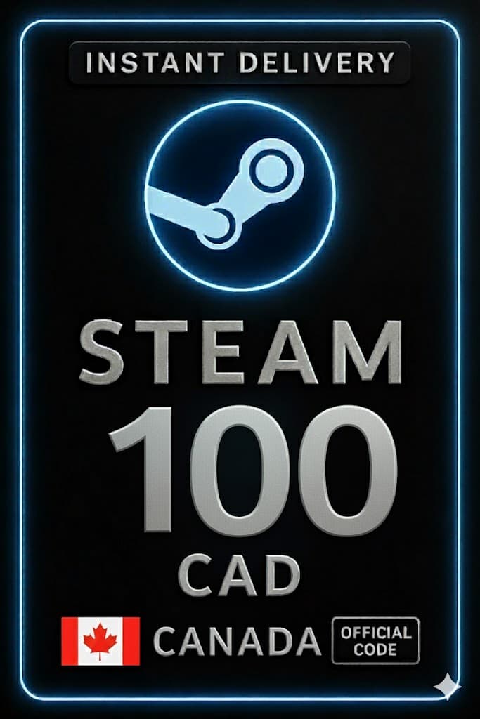 Steam novčanik kod CAD100