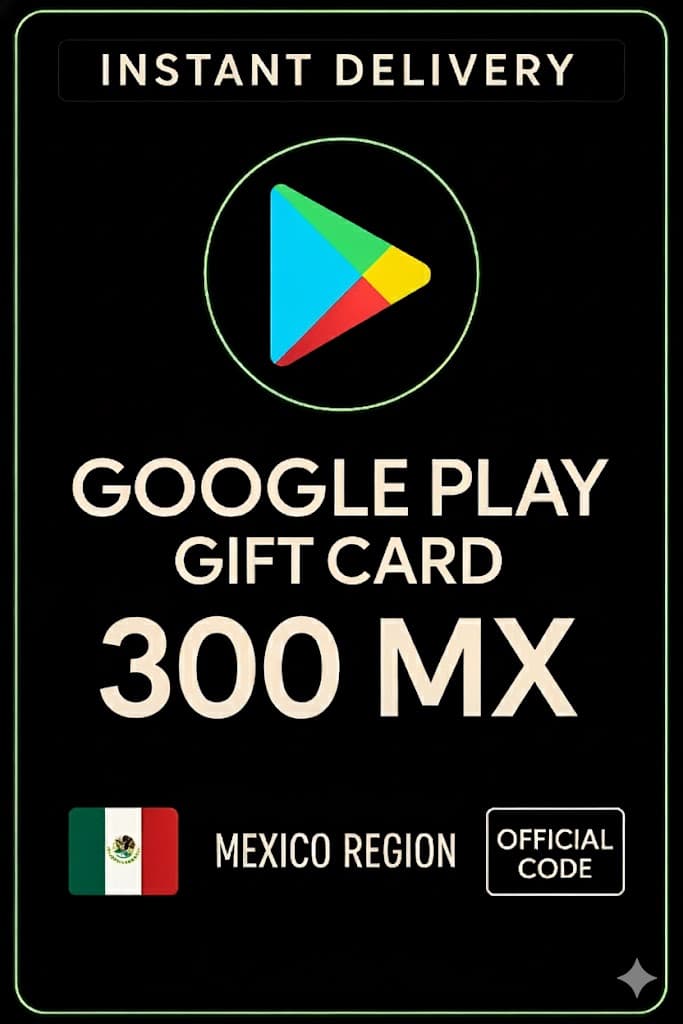 Google Play Gift Card - Mexico MX 300