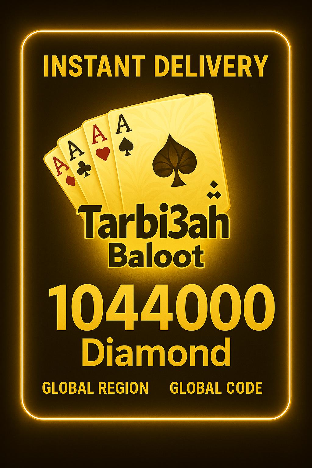 Tarbi3ah Baloot 1044000 Diamant