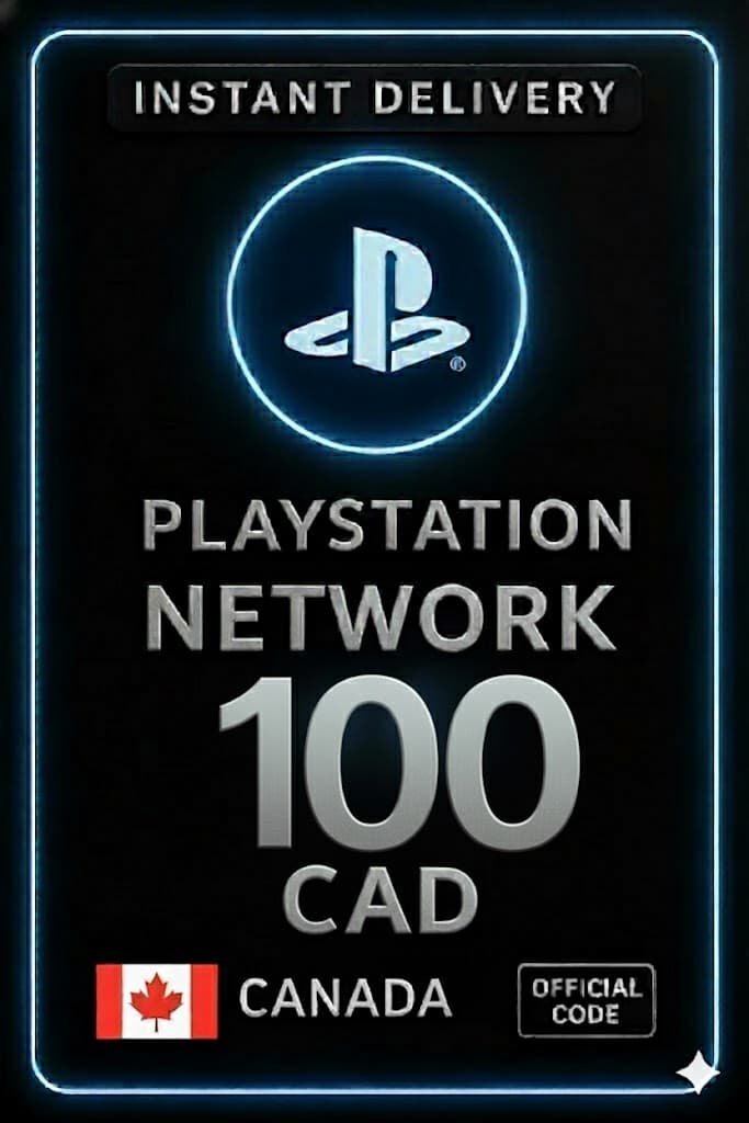 PSN Card 100 CAD