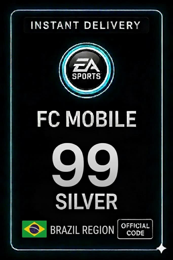 FC Mobile 99 արծաթ Նվեր Քարտ - Բրազիլիա