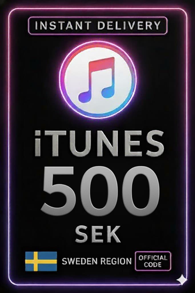 iTunes Gift Card 500 SEK SE