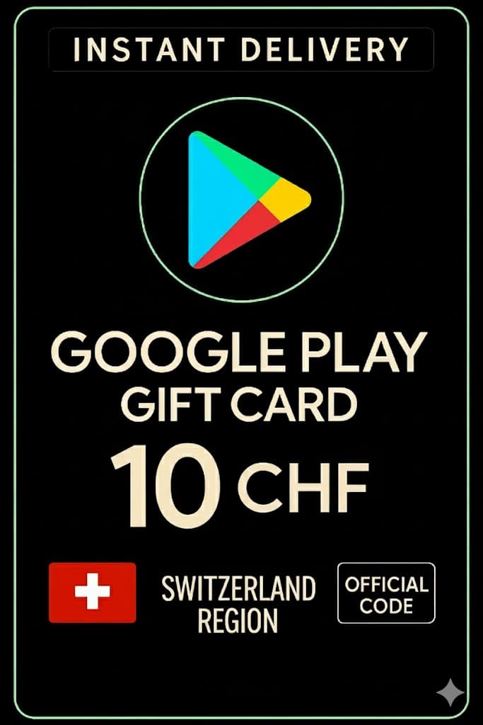 Google Play Gift Card - Switzerland CHF 10