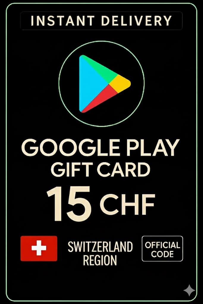 Google Play Gift Card - Switzerland CHF 15