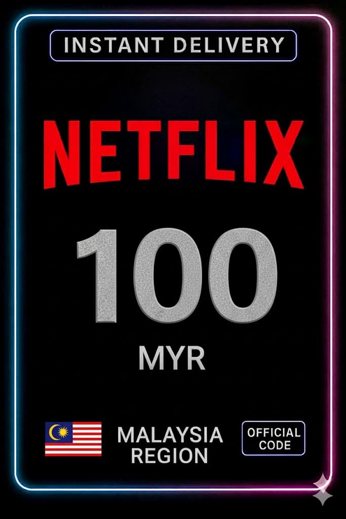 بطاقة هدايا نيتفليكس RM 100 ماليزيا