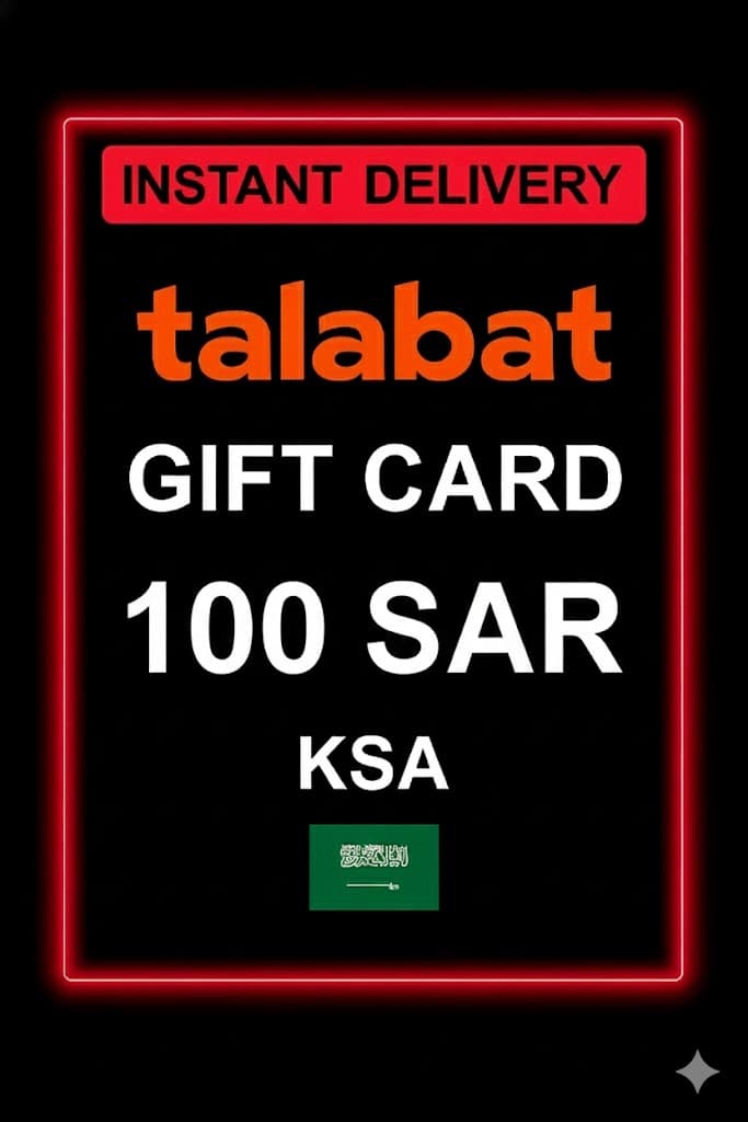 Talabat Gift Card KSA - 100 SAR