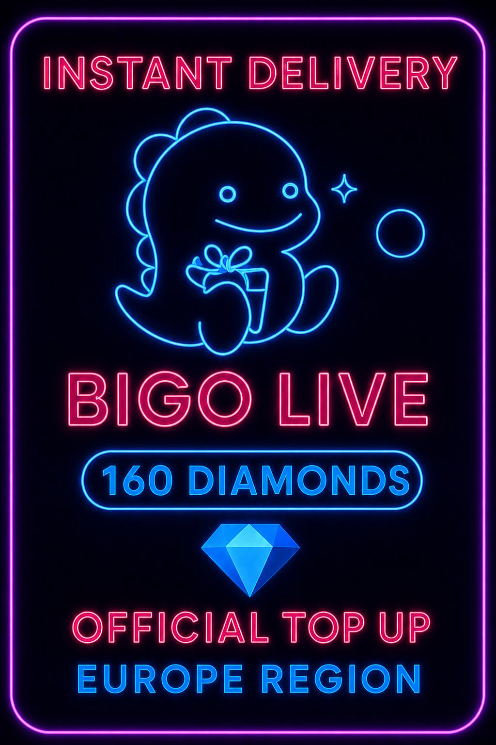Bigo Live - 160 Diamonds (Top-Up) (EU)
