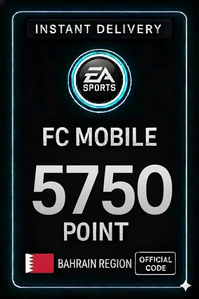 FC Mobile 5750 Pont Ajándékkártya - Bahrein