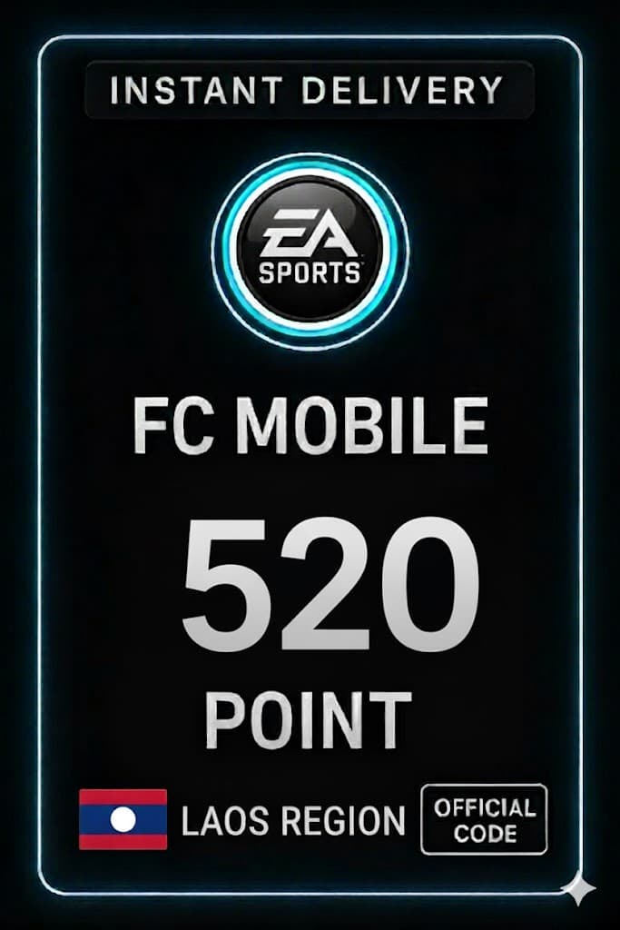FC 모바일 520 포인트 기프트 카드 - 라오스